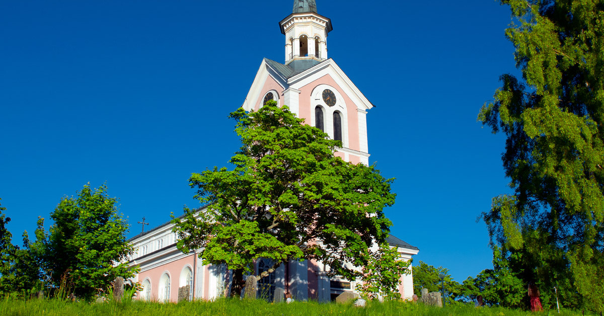 Levande Filter är klimatsmart och sparar energi i Njurunda Kyrka. Foto Joakim Söderberg, Junide AB